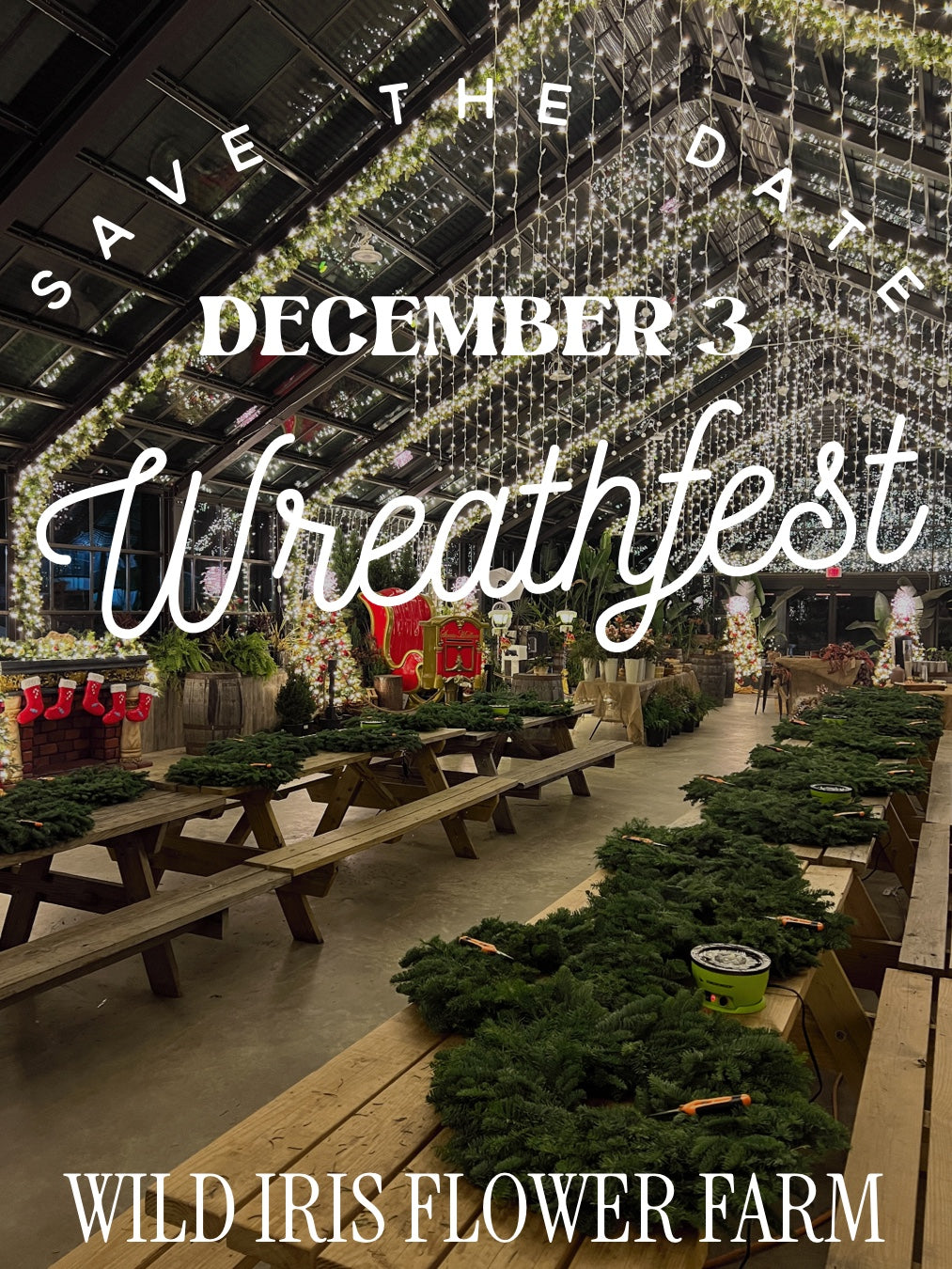 Holiday Wreath Workshop - DEC. 3