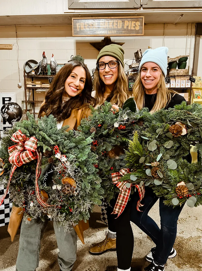 Holiday Wreath Workshop - DEC. 3